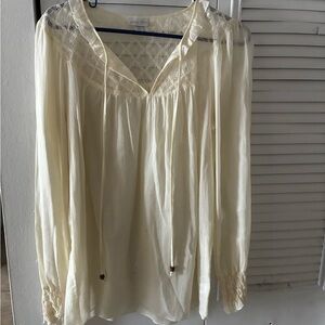 Target Cream Lace Women's Blouse